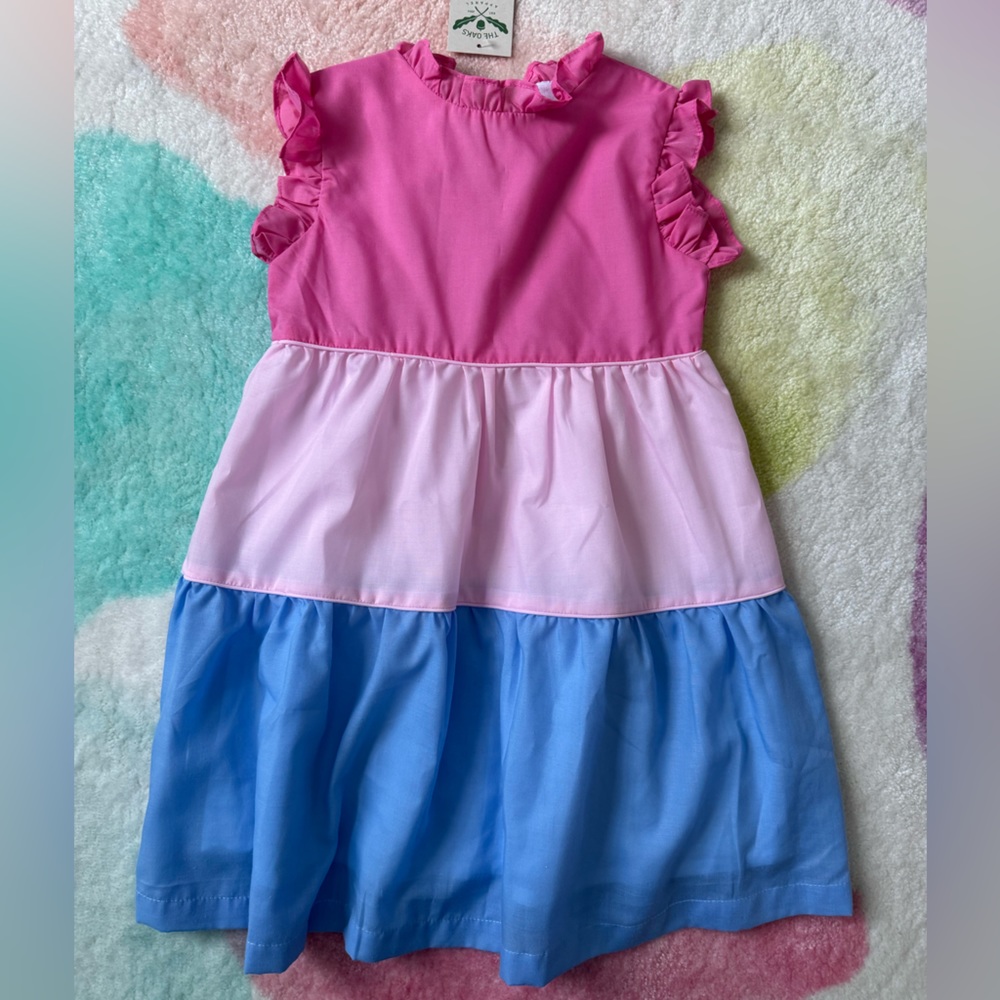 NWT size 7 The Oaks Apparel tiered dress